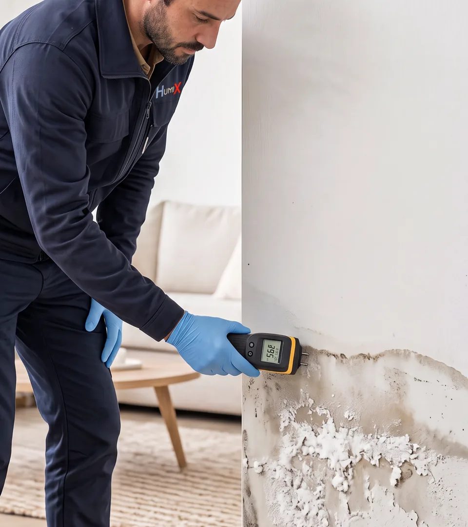 HUMIX system installed against rising damp in Hyde
